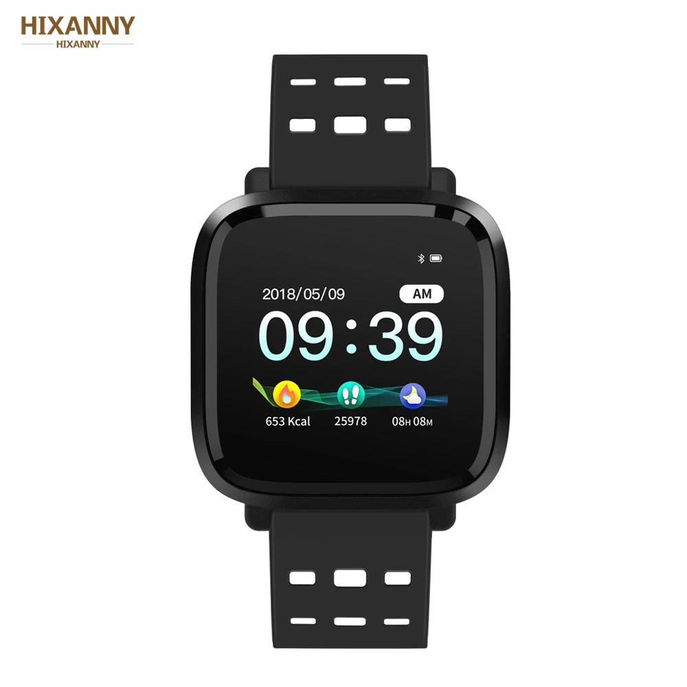 

Smart Watch Men IP67 WaterProof Fitness Bracelet Activity Tracker Metal Case Heart Rate For Android IOS Smartwatch