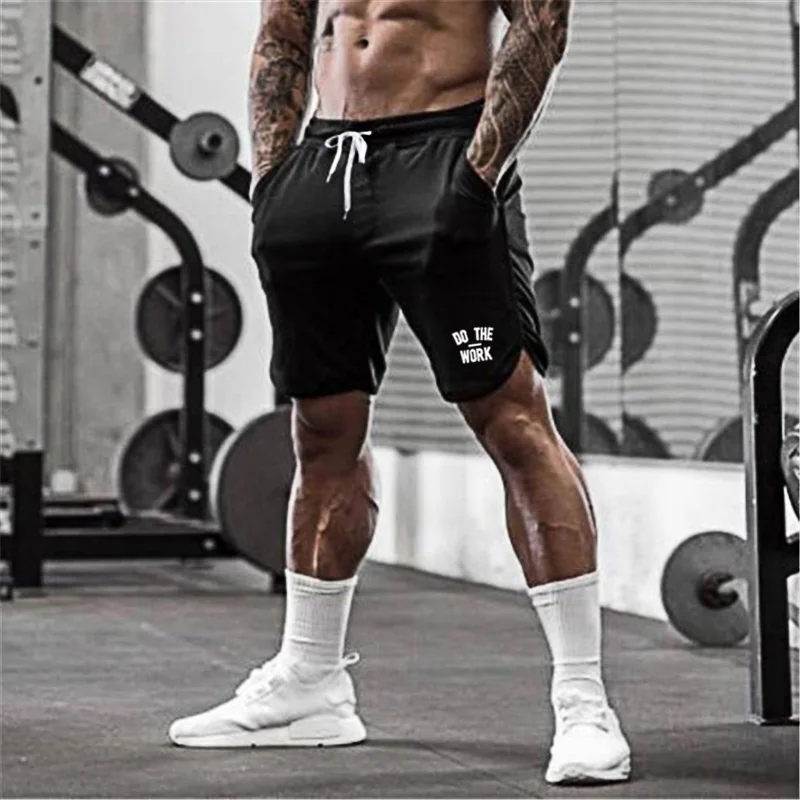 

2019 NEW Men's Running Shorts Mens Fitness Sports Shorts Male Mesh Quick Drying Sports Men Shorts Jogging Gym Shorts Man