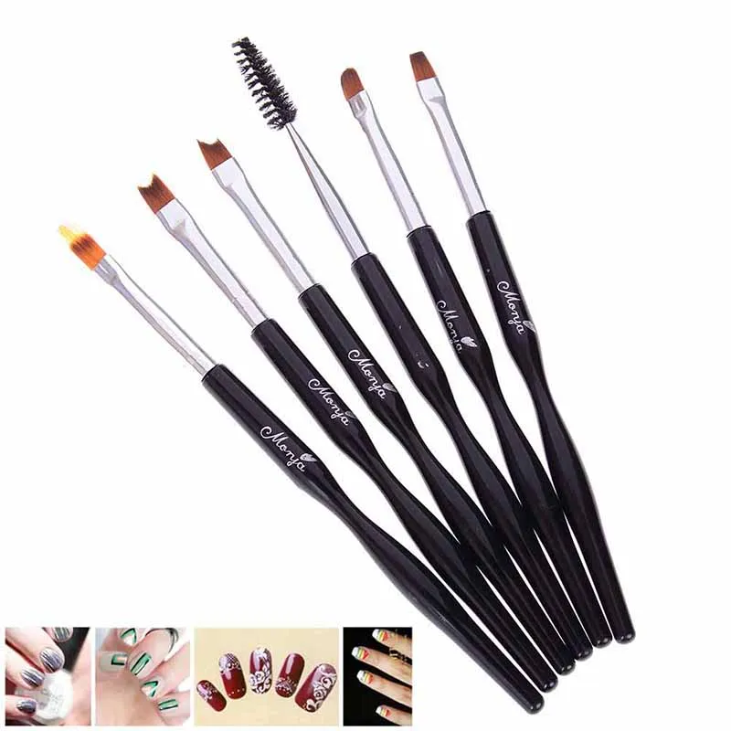 

JETTING Fashion 1PC Nail Art Dotting Pen French Tip Brush Handle Half Moon Shape Acrylic Painting Drawing Manicure Nail Art Tool