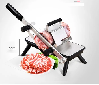 

Small Lamb Frozen Meat Slicer Home Manual Meat Machine Commercial Fat Cattle Mutton Roll Frozen Meat Grinder Planing Machine