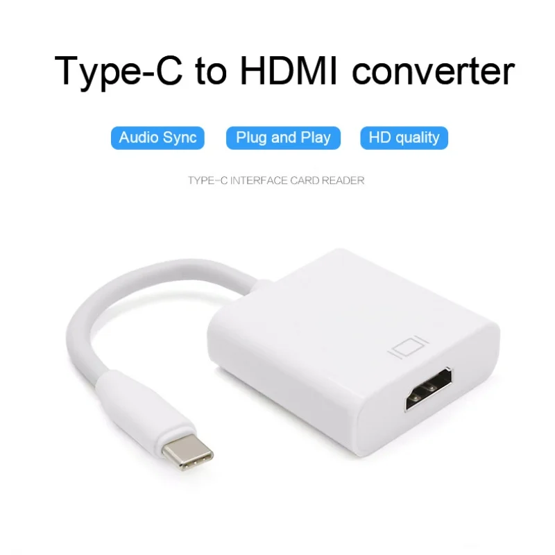 USB C к HDMI Женский адаптер Универсальный Тип C к HDMI конвертер Поддержка 4 К к * К 2 к для Macbook type-c HDMI адаптеры