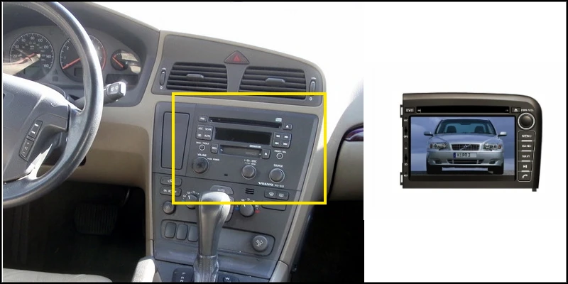 For VOLVO S80 1998~2006 LiisLee Car Multimedia TV DVD GPS Audio Hi-Fi Radio Stereo Original Style Navigation NAVI 2