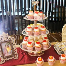 Специальный Европейский металлический торт Диск Модные Слои снек диск фрукты рамка Свадебный десерт маятник платформа 3062