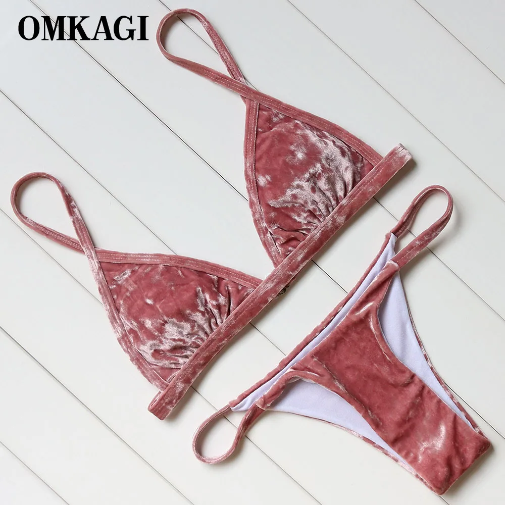 

OMKAGI Bikinis Women 2018 Sexy Push Up Bikini Set Bathing Suit Beachwear Swimming Summer New Design Swimsuit Swimwear Women