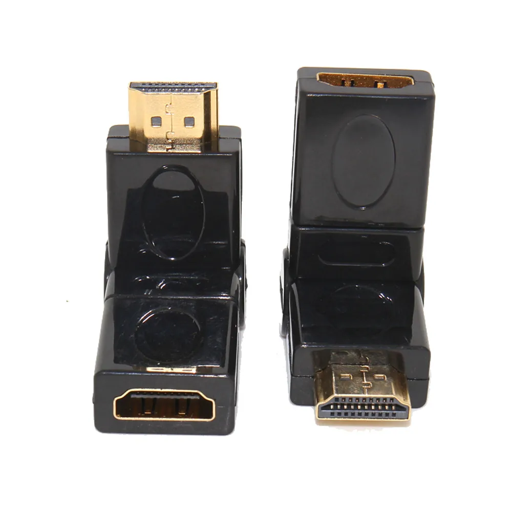 H25 Горячая Mini HDMI 1,4 Угловой Тип HDMI мужчин и женщин 90 180 360 градусов вращающийся адаптер поддерживает 720i 720p 1080i