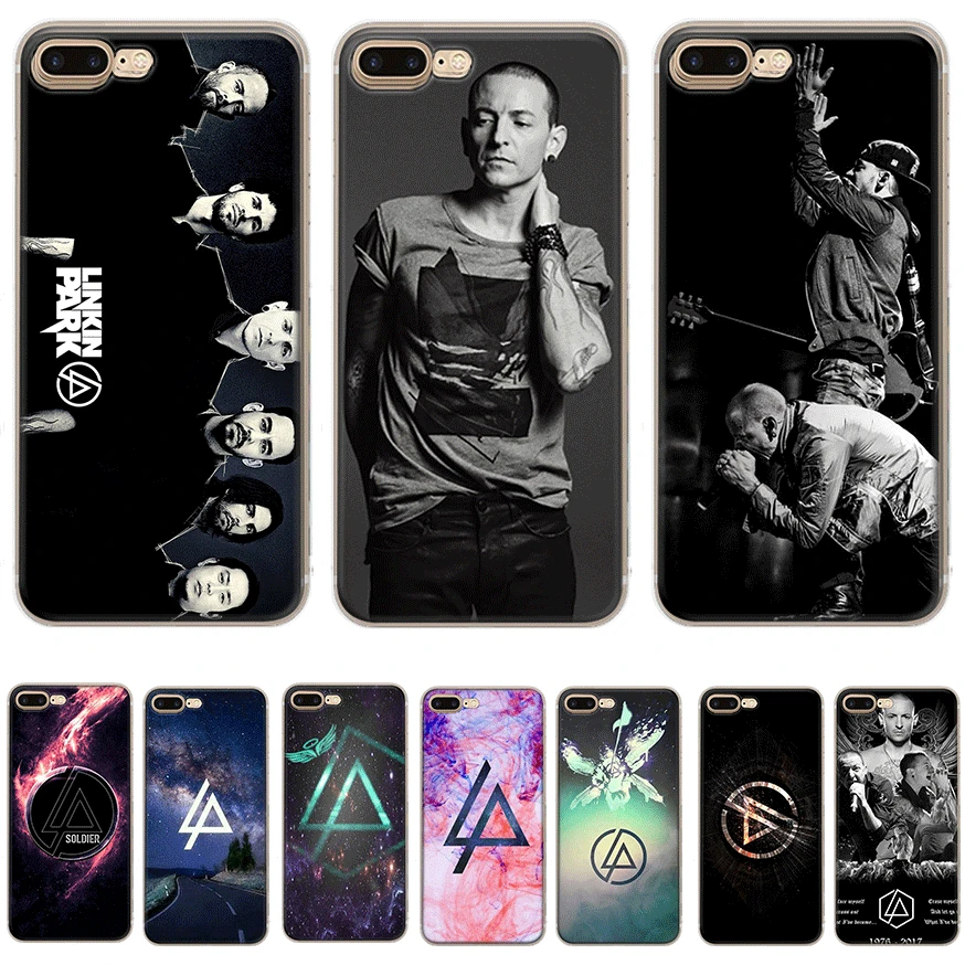 

Gerleek Cell Phone Case Cover Linkin Park Chester for iPhone 11 Pro XR X XS Max iPhone 6 6s 7 8 Plus 5 5s SE Shell Bag