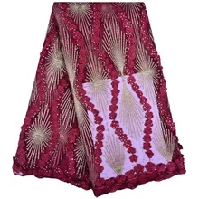 Wine Colour Dresses And Get Free Shipping On Aliexpress High Quality Flowers French Lace Fabric With Stones Wine Red Tulle For Party 12 Colors Available
