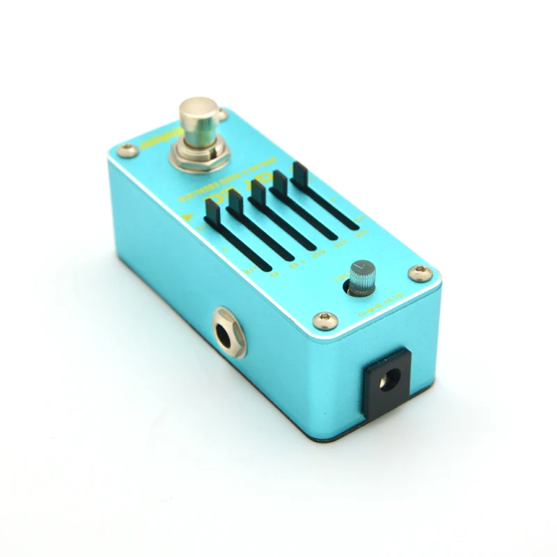 Ароматический мини эффект гитарной педали 5 полосный графический эквалайзер с