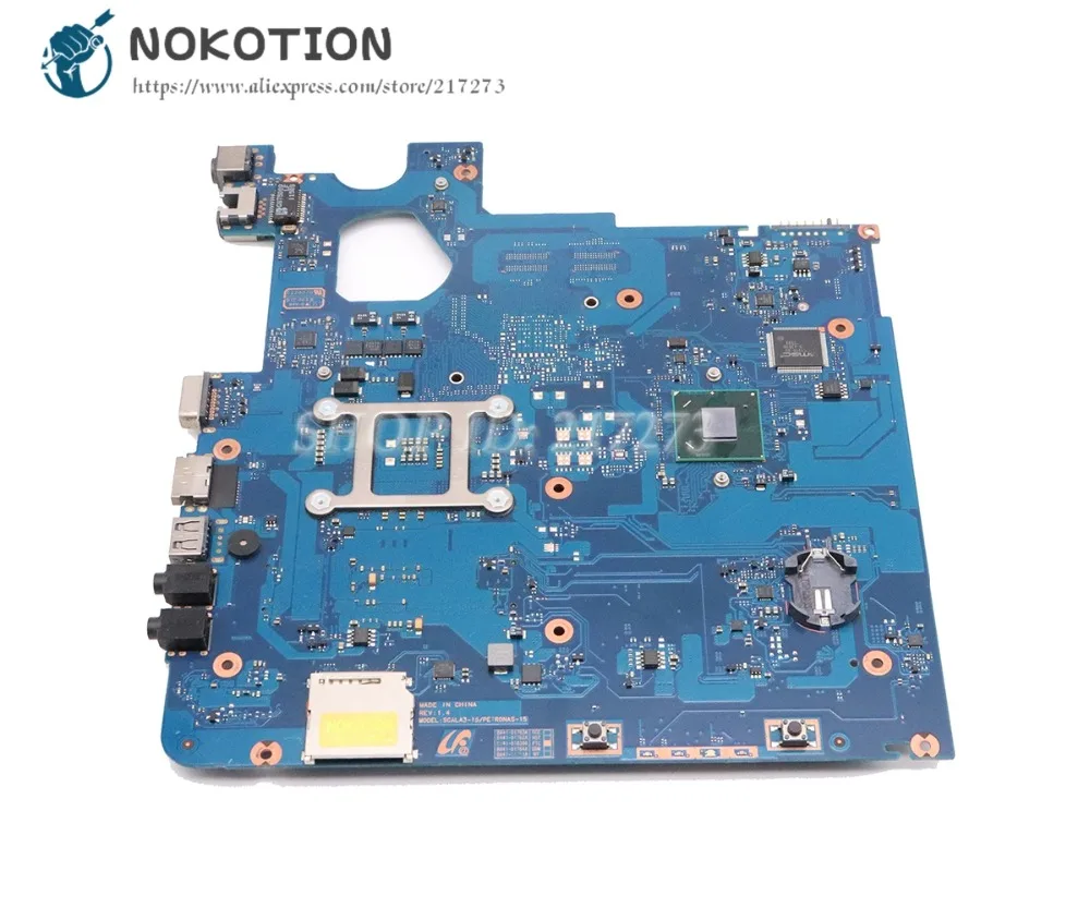 NOKOTION для samsung NP300E5A 300E5A NP-300E серии Материнская плата ноутбука HM65 DDR3 BA41-01763A BA92-09190B BA92-09190A