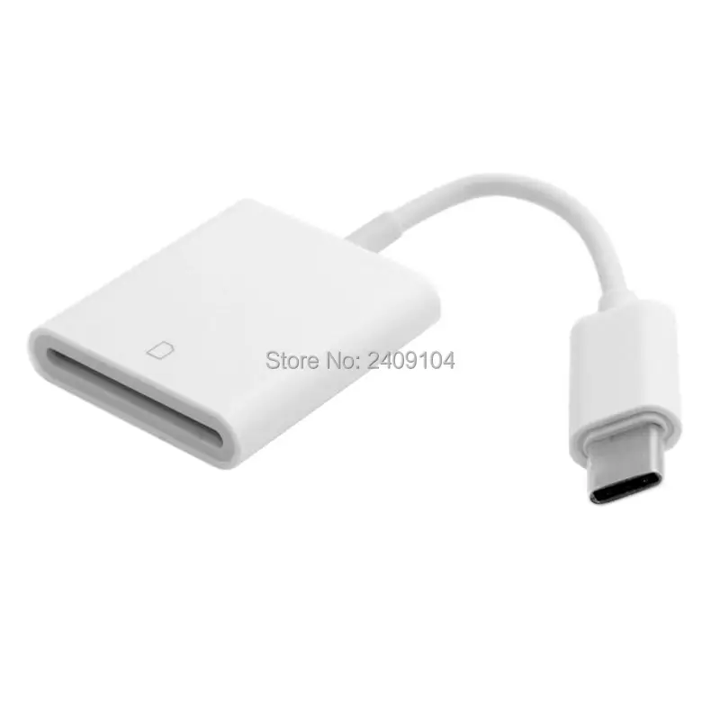 Szaichgsi USB 3.1 Тип c USB-C для SD SDXC Card Reader адаптер для Macbook сотовый телефон Samsung Huawei Xiaomi 100 шт./лот