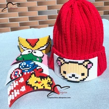 Зимняя мозаика строительные блоки вязанная хлопковая шапка Кепка теплая шапочка шапка уличная спортивная Skullies шапочки горро для девочек мальчиков мужчин женщин