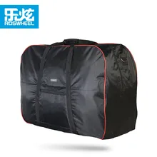 ROSWHEEL велосипедная сумка для хранения 14-20 дюймов Складная велосипедная загрузка 420D Pannier Наплечная ручная переноска багаж руль крепление подседельный штырь
