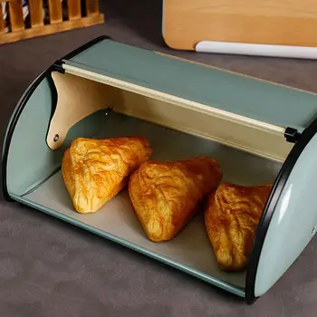 

Vintage Bread Dry Food Snack Storage Organizer Box Kitchen Utensil Container Bin Hot