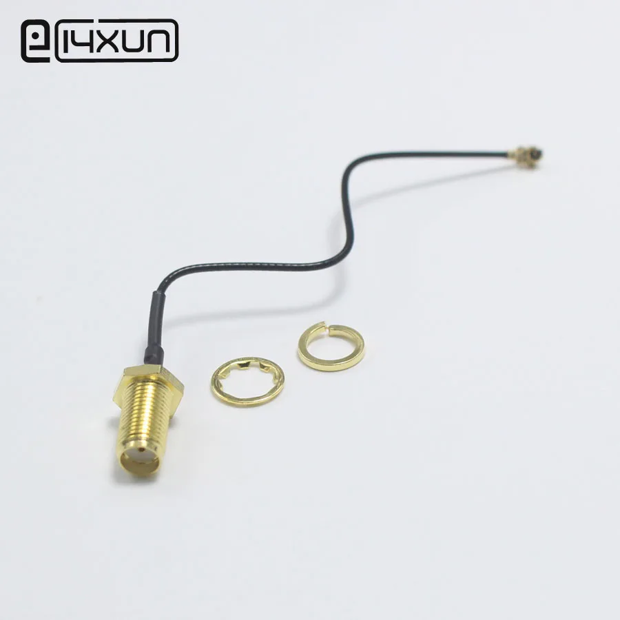 

2pcs Extension Cord RF Connector RP SMA Jack Male Pin to ufl./ IPX IPEX Adapter 1.13mm Pigtail Cable 10cm 20cm