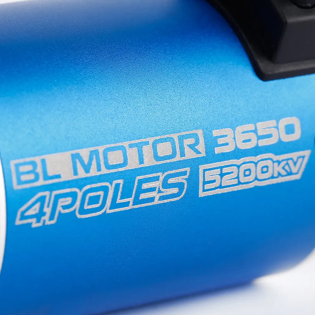 

3650 4Poles 5200KV Brushless Sensorless Motor for 1/10 RC Car Boat