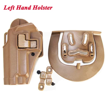

Army Tactical Gear Gun Holster Left Hand Sig Sauer P226 Pistol Belt Holster Airsoft Paintball Air Gun Carry Pouch Holster