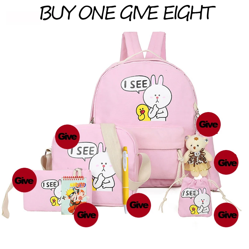 Korean version of the shoulder bag hand bags computer bags college wind leisure canvas junior high