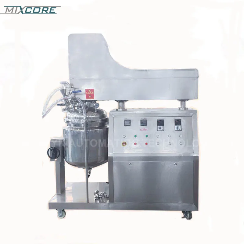 

CE Vacuum Emulsifying Mixer Homogenizing Blender For Cheese Production Equipment Food Processor Machine
