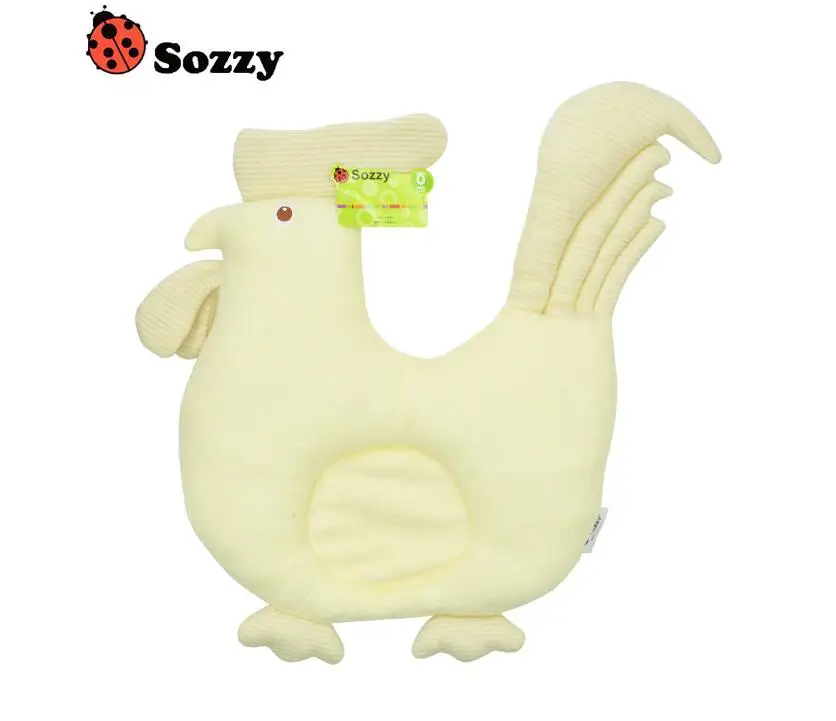Sozzy брендовая Милая хлопковая подушка для шеи с мультяшным рисунком 1 шт.