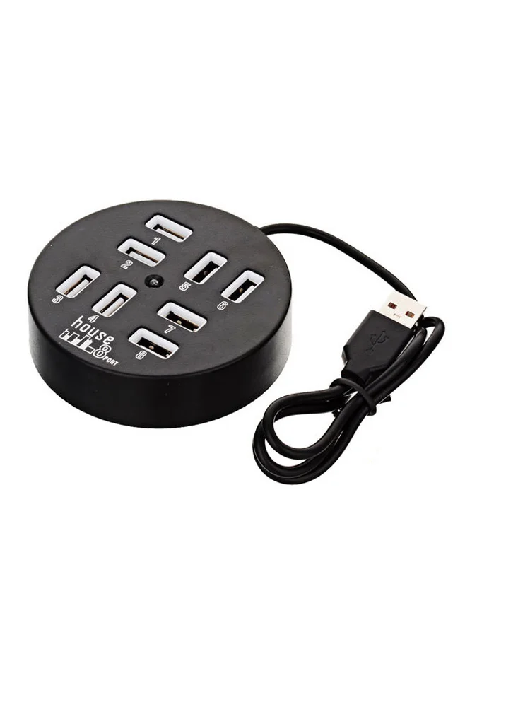 8 Port USB 2.0 Hub 480Mbps 8 Port Hub with 48cm Cable-in USB Hubs from ...