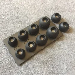 Ear pads For IE800 Soft Silicone With Filter Net In-Ear Earphone Covers Earbud Tips Eartips Earcaps Cushion 10pcs/set