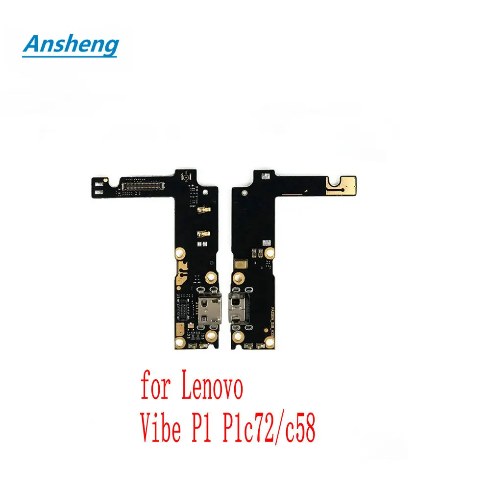 Ansheng USB зарядное устройство док-станция порт разъем гибкий кабель для Lenovo P1 P1c72/c58