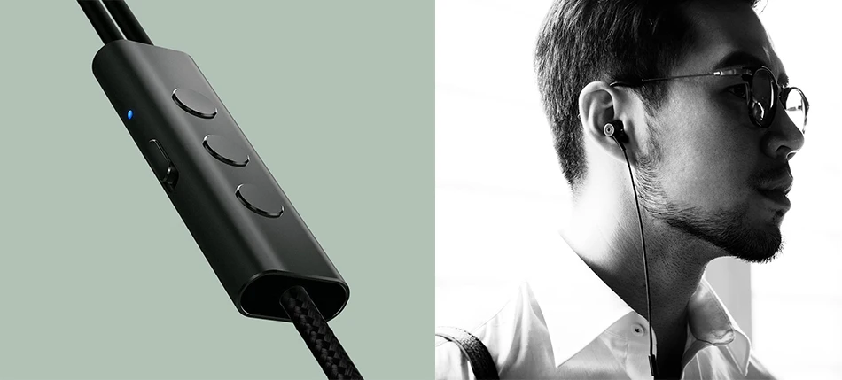 Original Xiaomi ANC Earphone Type-C Noise Reduction Earphones Wired Control With MIC For Xiaomi Mix 2 Max 2 Smartphone Hybrid HD 05