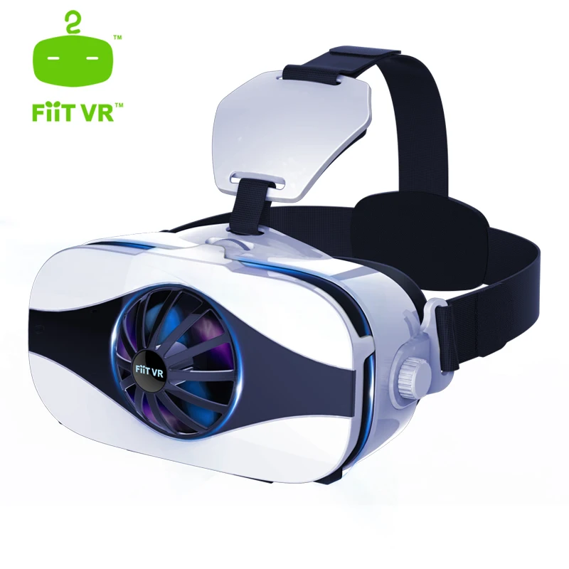 Fiit VR 5F мини 3D очки Вентилятор охлаждения виртуальной реальности коробка Deluxe Edition