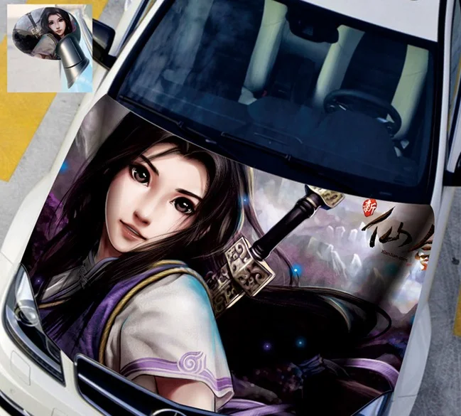 Универсальный Индивидуальные Череп убийца дикий автомобиль Стикеры тюнинг