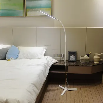 

Nordic LED Floor Lamp Lighting Bedroom Bedside Home Decor Standing Lamp Study Room Floor Light Modern Living Room Stand Light