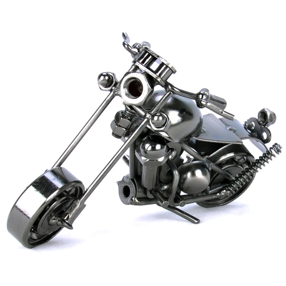 Handmae Motorcycle Model Collectible Iron Motorbike Models Christmas