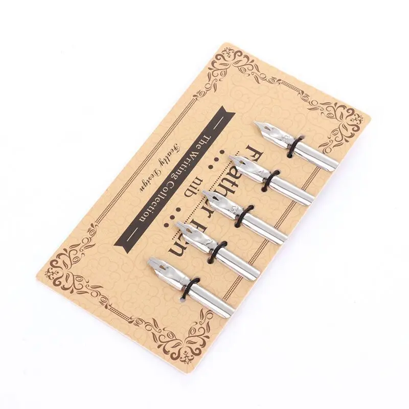 

Stainless steel nib multiple models out of water thick thin Fountain Pen replacement Nib custom smooth writing pen head