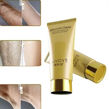 

BellyLady 60g Men Women Safe Painless Depilation Cream Smooth Skin Hair Removal Cream for Armpit Legs Body