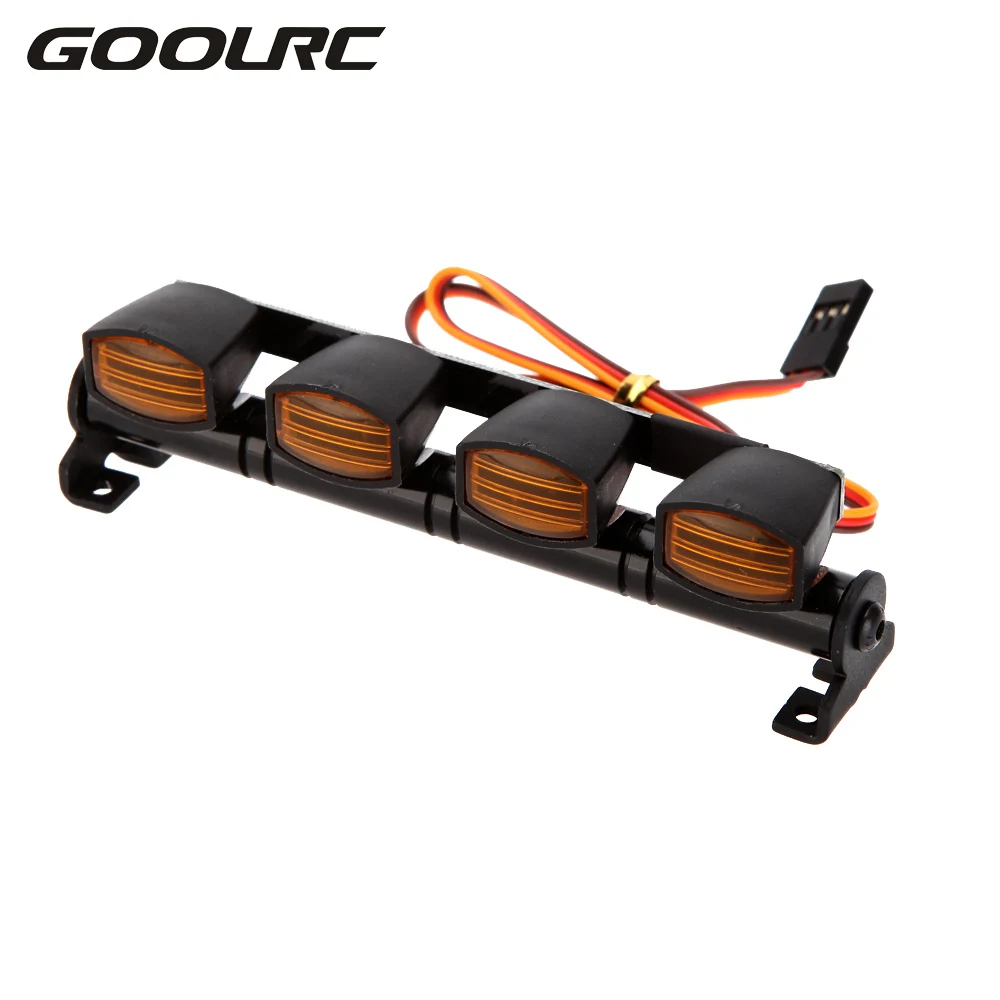 

AX-505 Multi-function Ultra Bright Police Car LED Light Lamp for 1/10 1/8 RC Traxxas TAMIYA CC01 4WD Axial SCX10 Model Car