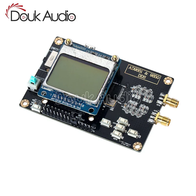 

AD9851 Module DDS Function Signal Generator with Nokia5110 LCD Compatible 9850
