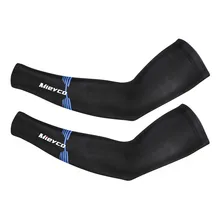 Unisex calentador de brazo protección solar UV deportes Correr bicicleta ciclismo voleibol Golf codo hombres mangas de brazo cubierta