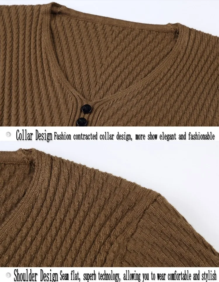 Для мужчин свитер Модный пуловер Для мужчин свитер с v-образной горловиной Для мужчин рубашка с длинными рукавами Для мужчин свитера шерстяных фирменных кистей кашемировы Homme