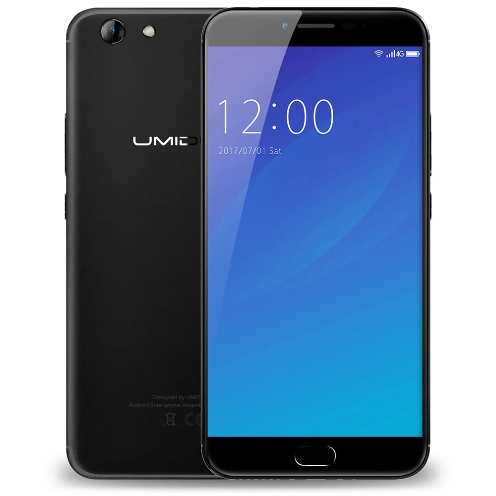 Original UMIDIGI C NOTE 2 4G Phablet 5 5 Inch Android 7 0 MTK6750T Octa Core