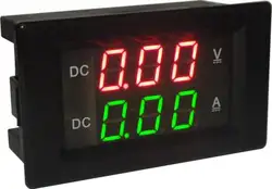 DC100V/20A шунта Амперметр Вольтметр цифровой светодиодный Amp Вольт Метр Тестер 12 V 24 автомобиля