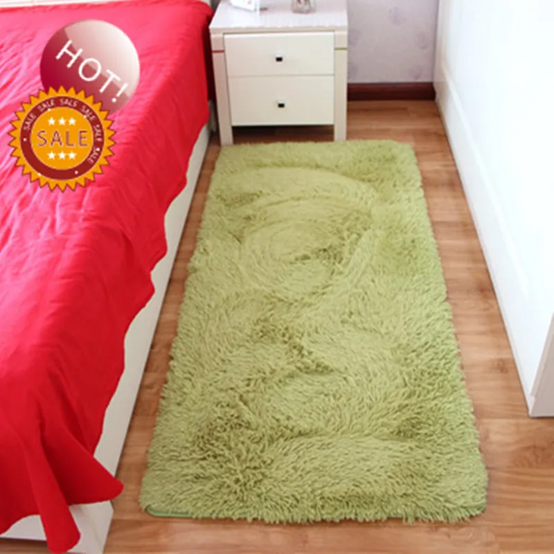 

Free Shipping Grass Green Rectangle Carpet Rug Bath Mat Shaggy Rug Absorbent Prayer Mats Tapetes Para Quato Nice Alfombras
