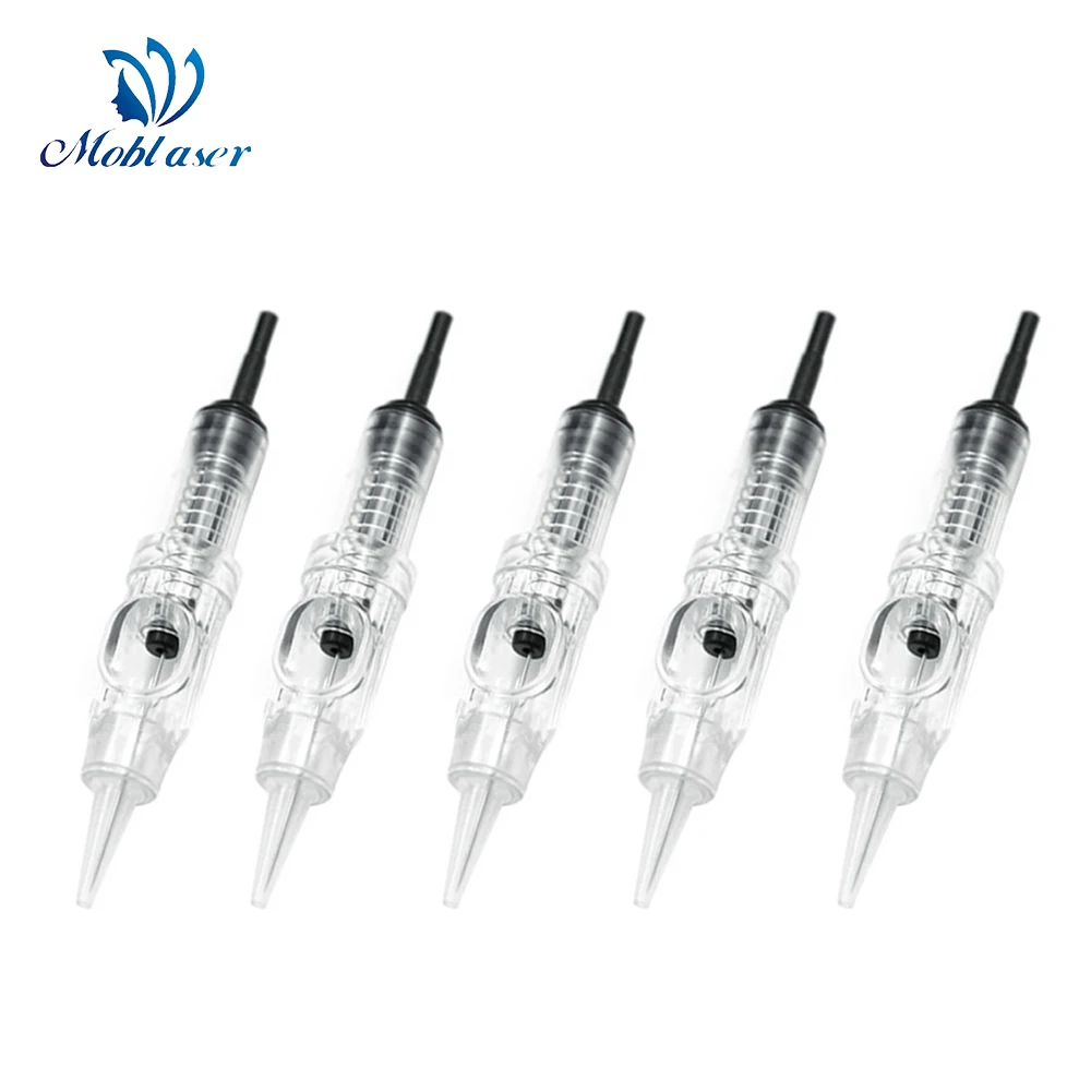 

Tattoo Needle Cartridges Disposable Makeup Needles Micro Needle Tip for Tattoo Eyebrow Eyeliner Tattoo Skin Care 10pcs