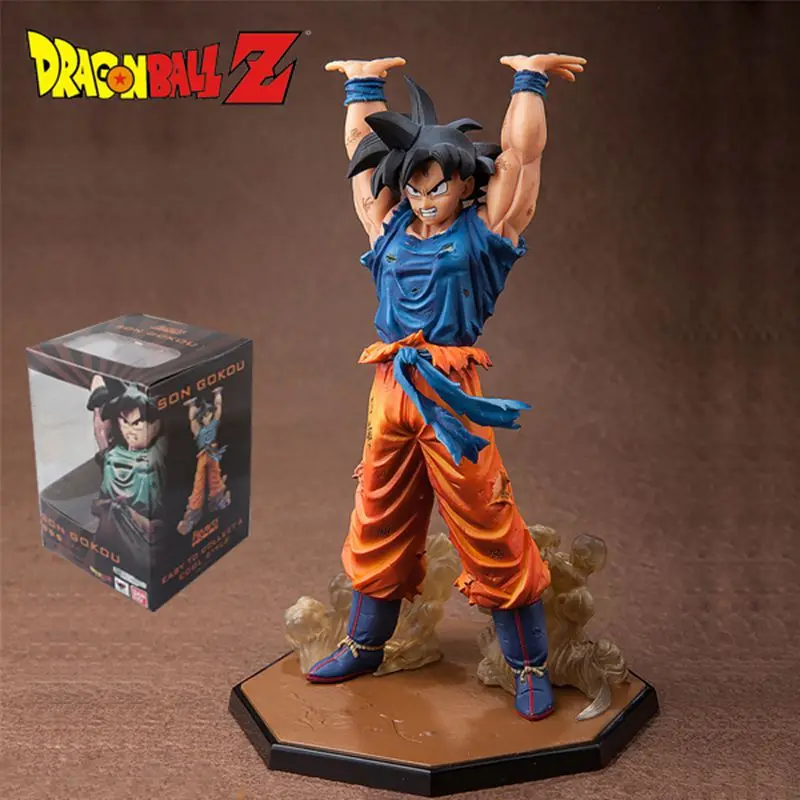 

Original Box Dragon Ball Z Son Goku Action Figures 6.8" Goku Battle Genki Dama Figurines Super Saiyan PVC Model Kids Toys Gift