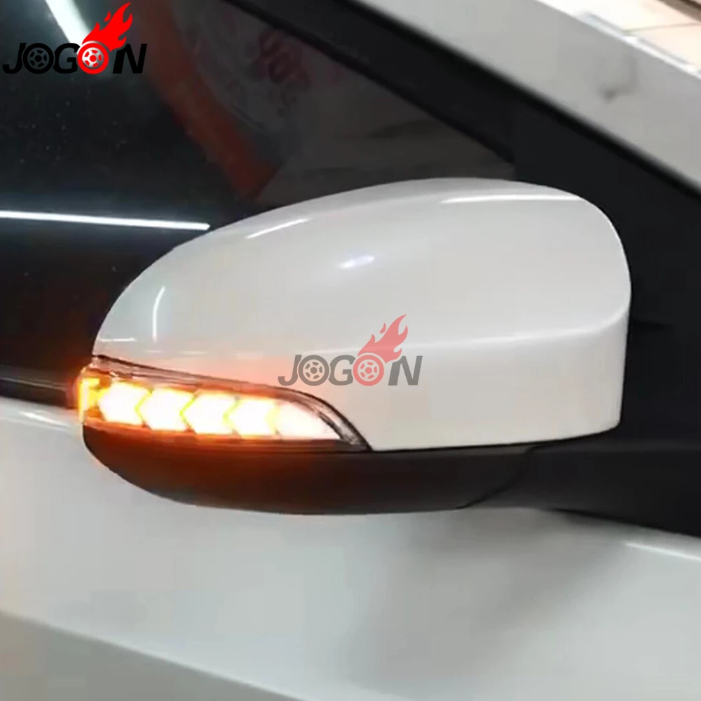 Светодиодный динамический поворотный сигнал заднего зеркала для Toyota Camry Corolla Prius C