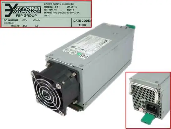 Emacro для 3Y power YM-2511D YM-2511DAR сервер блок питания 250 Вт