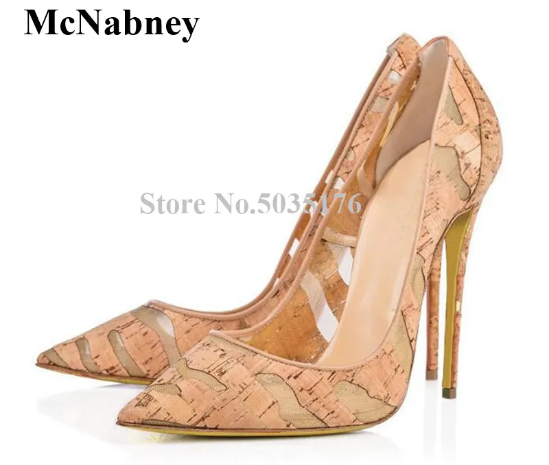 

2019 European Fashion Newest Pointed Toe Pumps Slip-On Shallow High Heel Stiletto Heel Cover Heel Pumps Dress Women Shoes