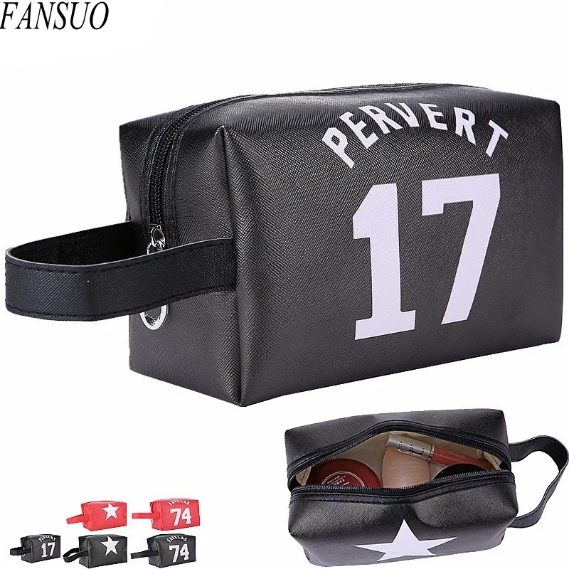Waterproof PU Women font b Travel b font Organize Toiletry Cosmetic font b Bags b font