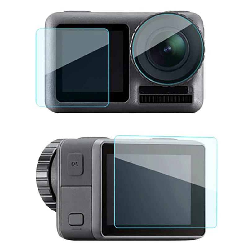 Для спортивной экшн камеры Dji Osmo защита для экрана из закаленного стекла
