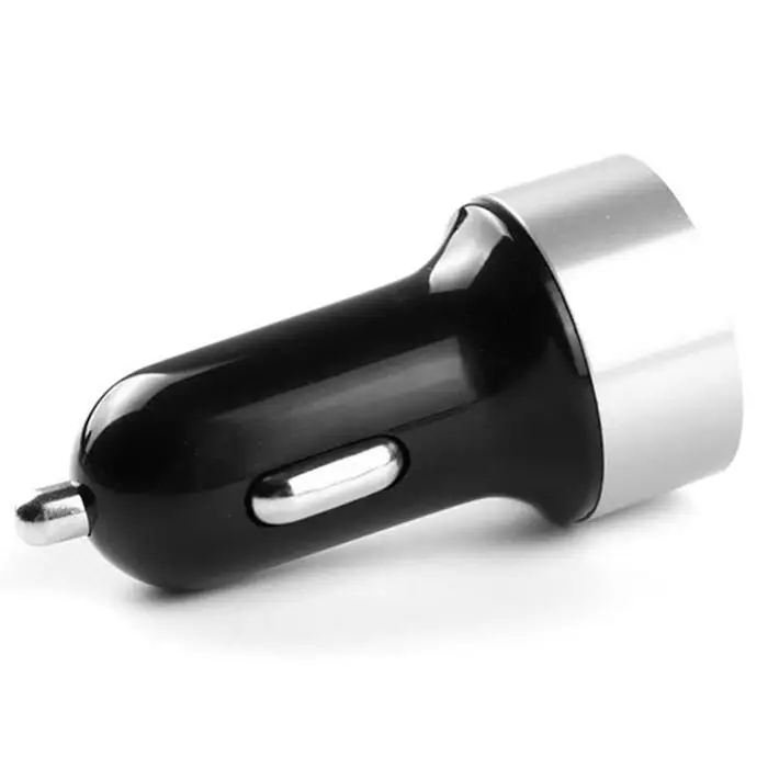 Генеральный Dual USB прикуриватель зарядный Порты и разъёмы автомобиля Зарядное устройство адаптер для смарт-12 V-24 V DC 5 V 2.1A чехол для телефона