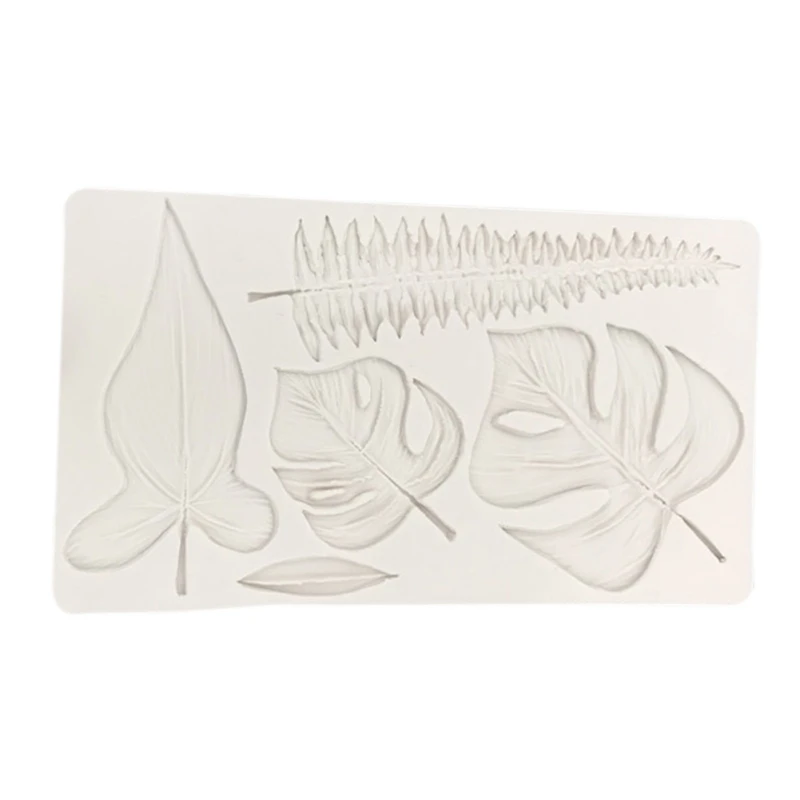 Turtle Back Leaf Plant Chocolate Mold Fondant Cake Mold DIY Handmade Baking Tools