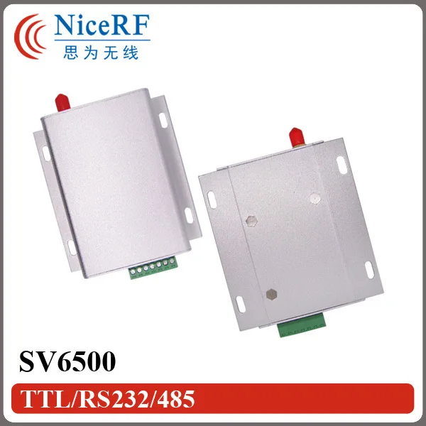 

2sets 5W 8km distance SV6500 433MHz TTL interface GFSK transceiver module
